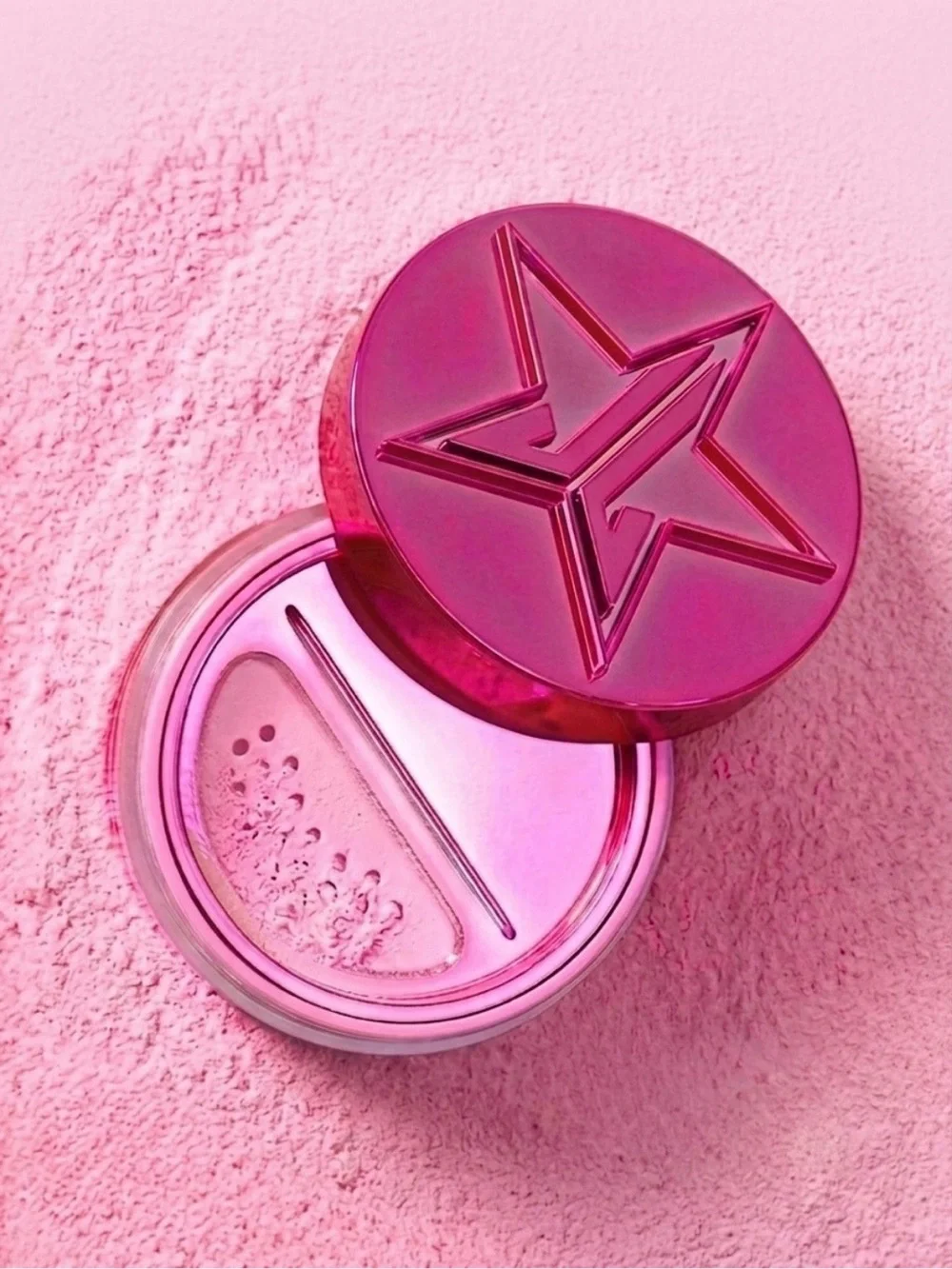 Jeffree Star | ‘Pink Cashmere’ Magic Star Luminous Setting Powder | NiB